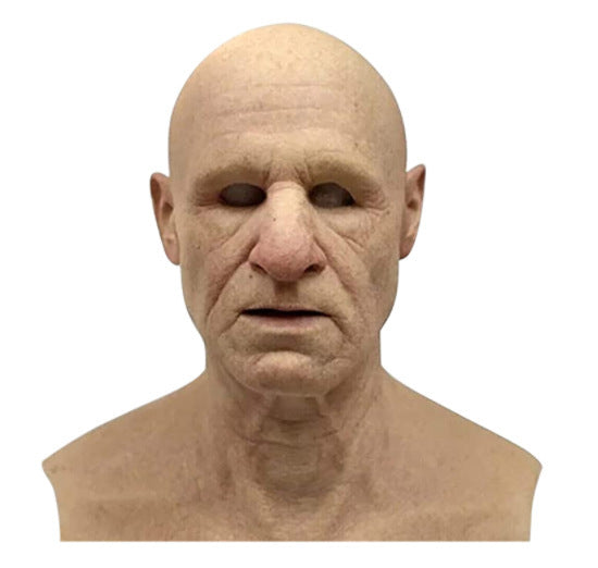 Old Man Head Mask