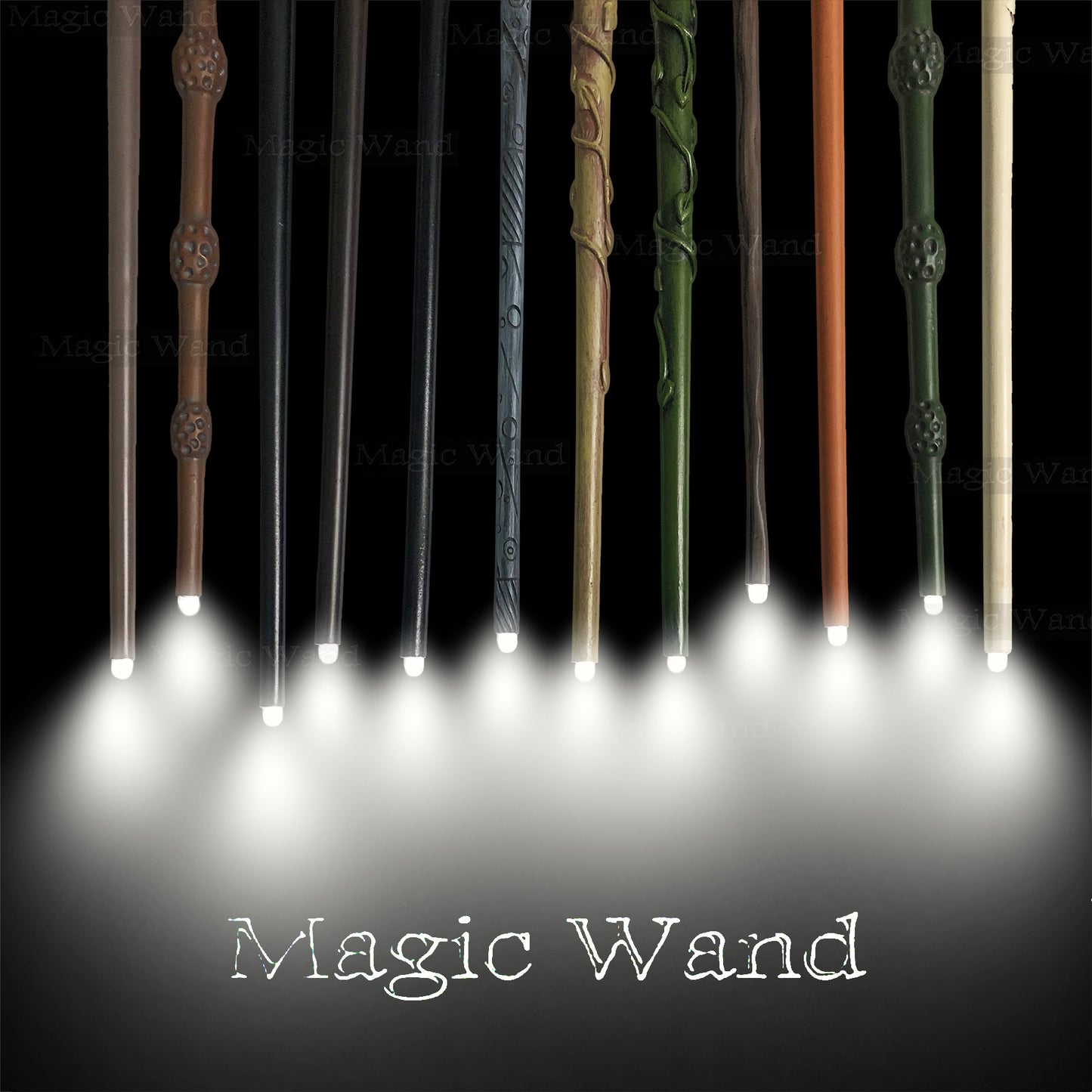 Glowing Wizard Harry Potter Stick