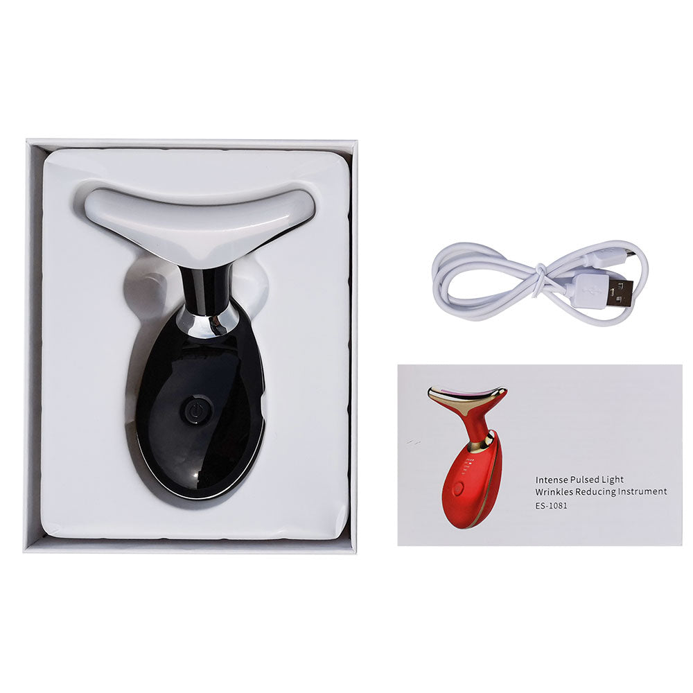 Red Light Therapy Face Lifting Device Microcurrent Face Massager Face Neck Beauty Machine for Skin Tightening Wrinkle Removal