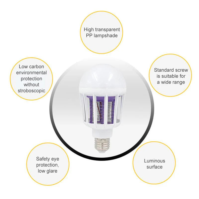 Mosquito killer bulb