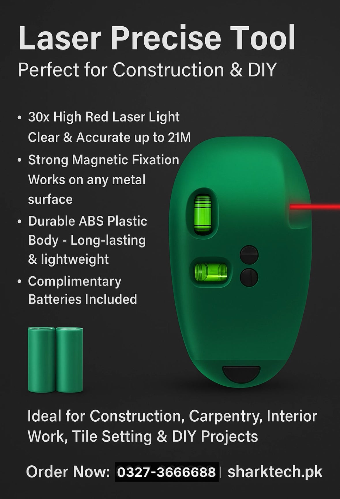 Laser Precise Tool for Accurate Measurement