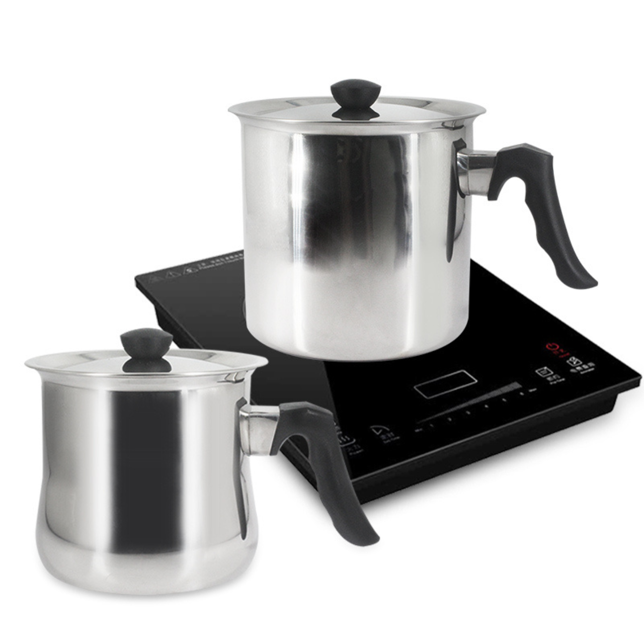Double Wall Wax Melter & Whistling Milk Pot