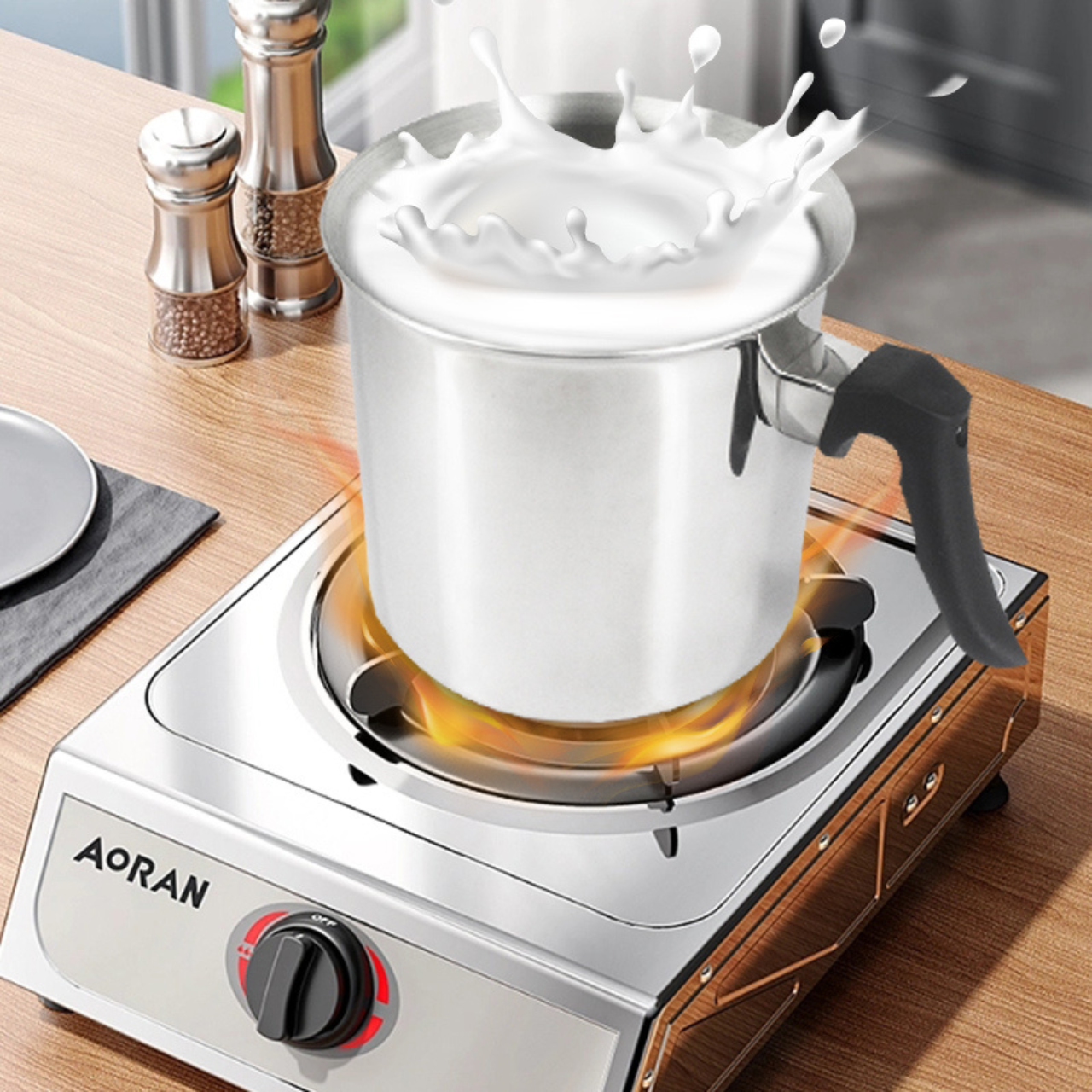 Double Wall Wax Melter & Whistling Milk Pot