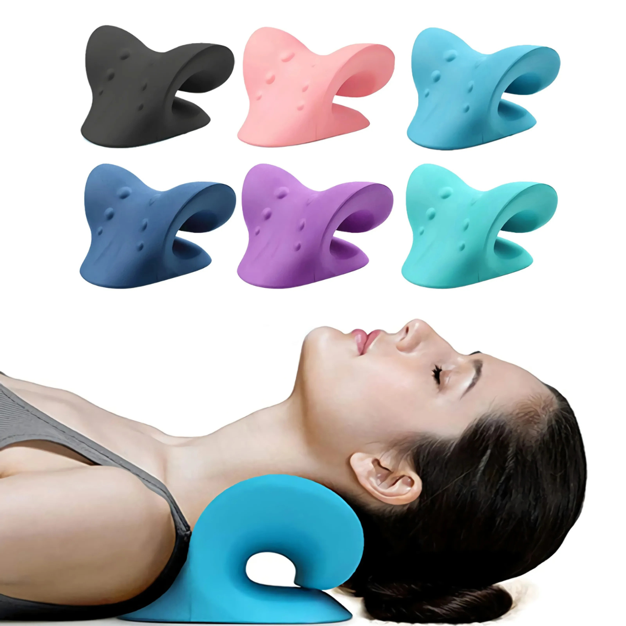 Neck Support Dainly Traction Neck Stretcher For Shoulder Neck Pain Relief