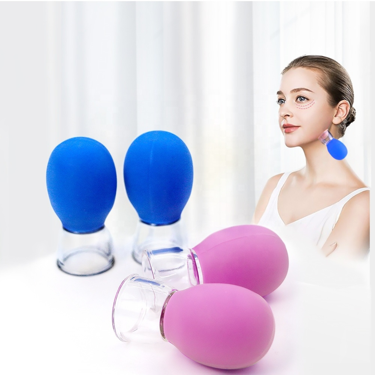Silicone Guasha Cupping Therapy Massage Cups (1 PC)