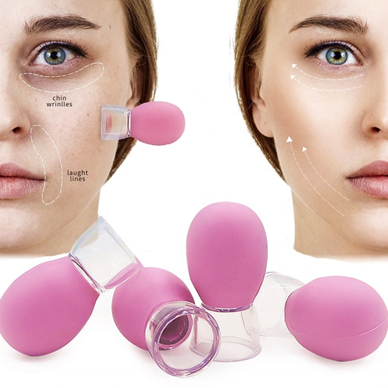 Silicone Guasha Cupping Therapy Massage Cups (1 PC)