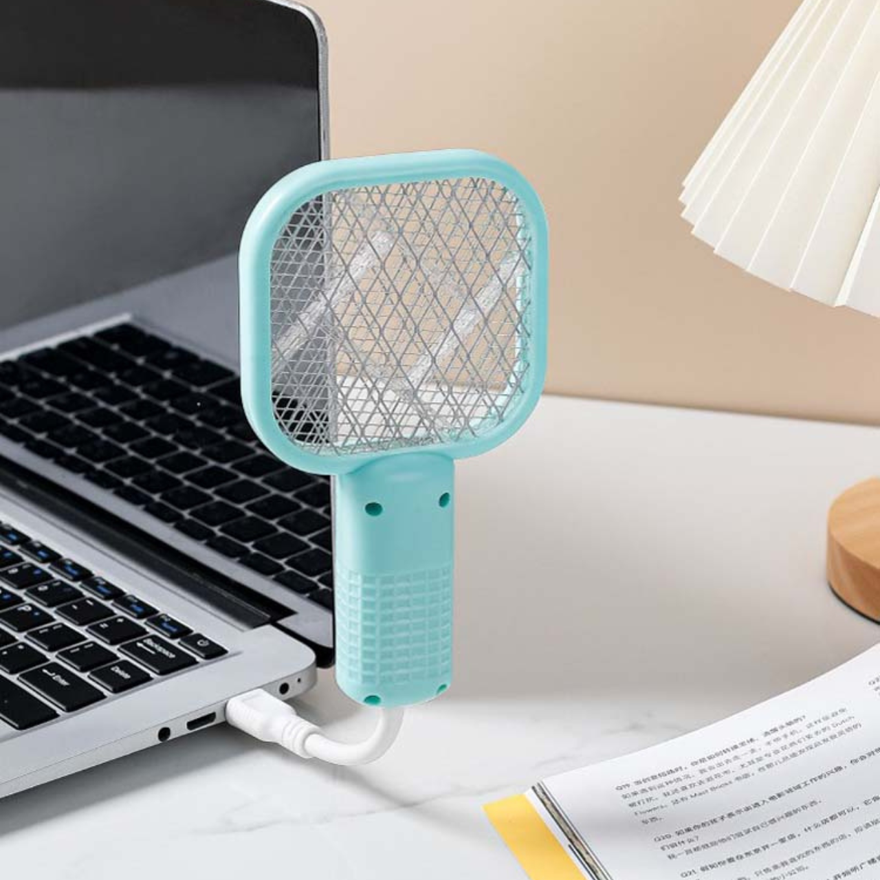 Mini USB Electronic Mosquito Swatter - Portable Bug Zapper