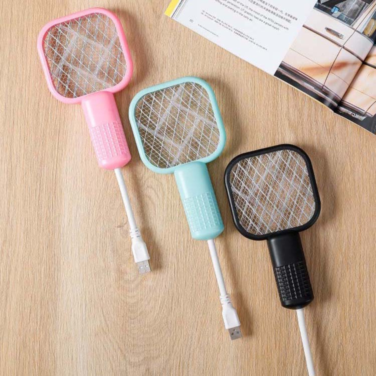Mini USB Electronic Mosquito Swatter - Portable Bug Zapper