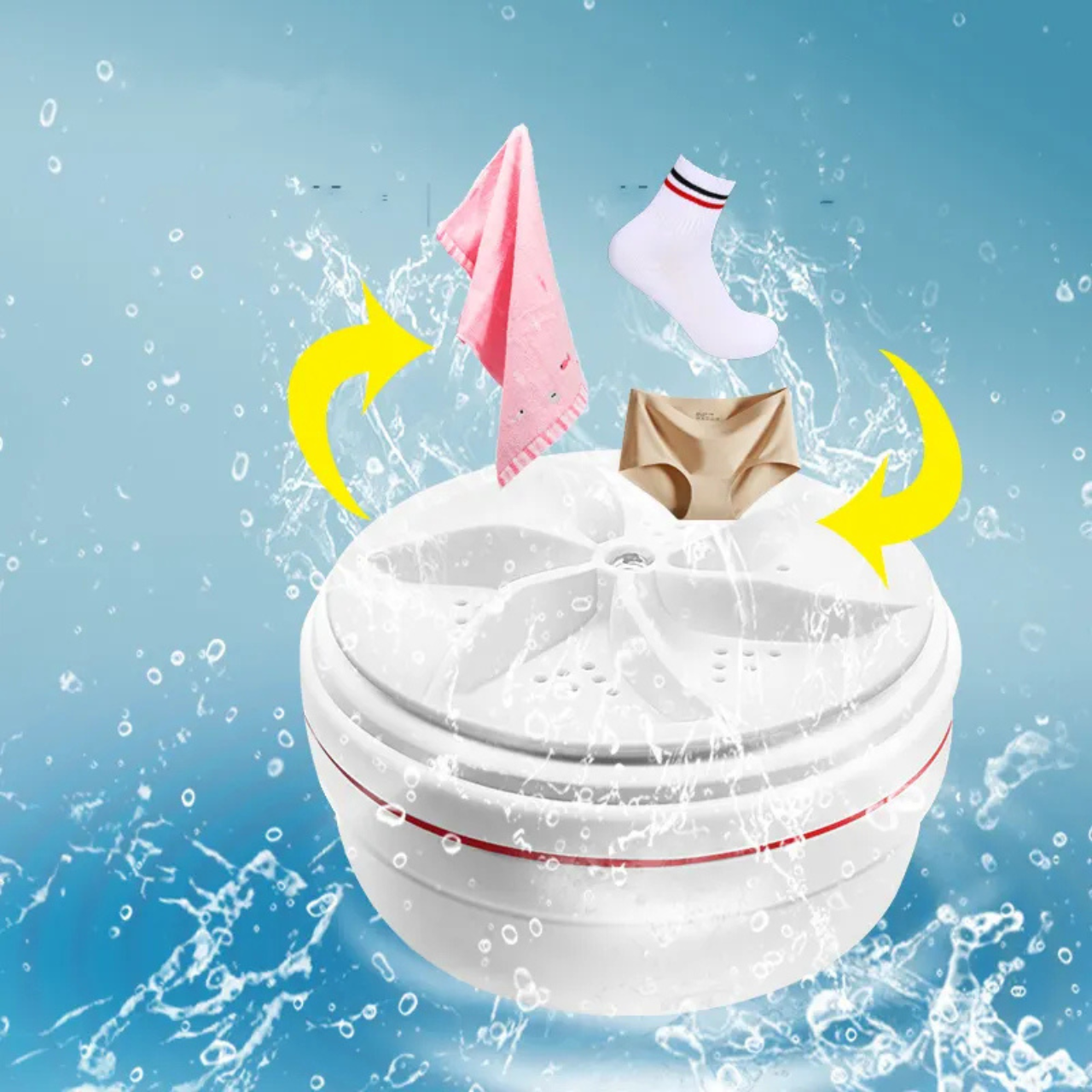 Portable Mini Folding Washing Machine