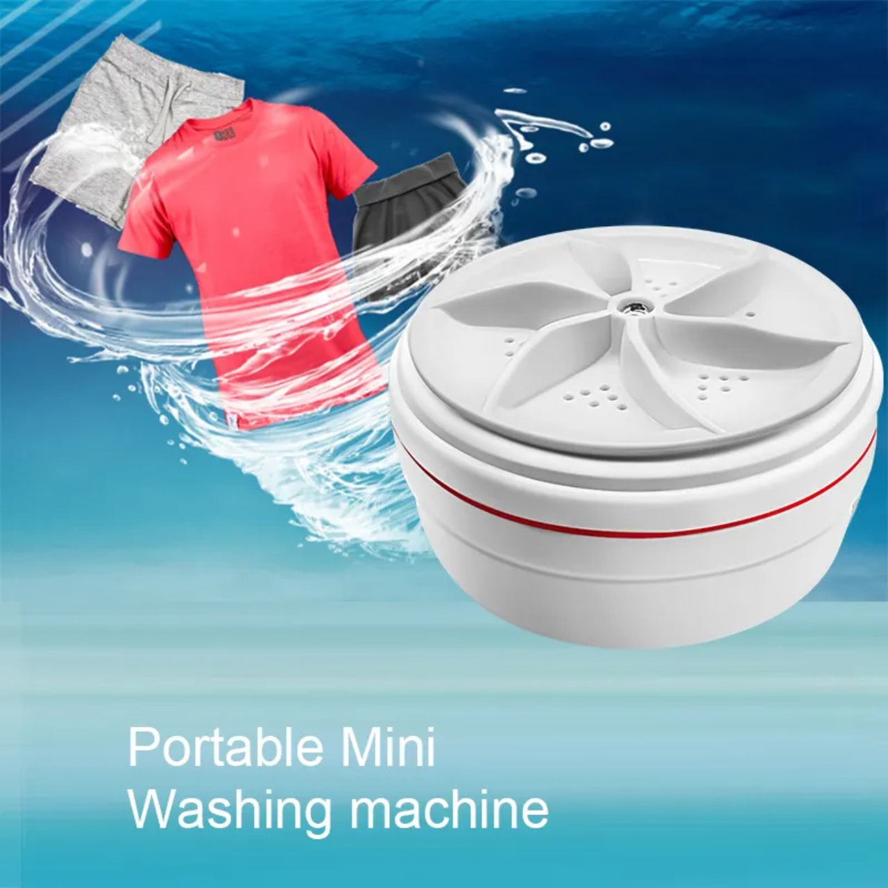 Portable Mini Folding Washing Machine