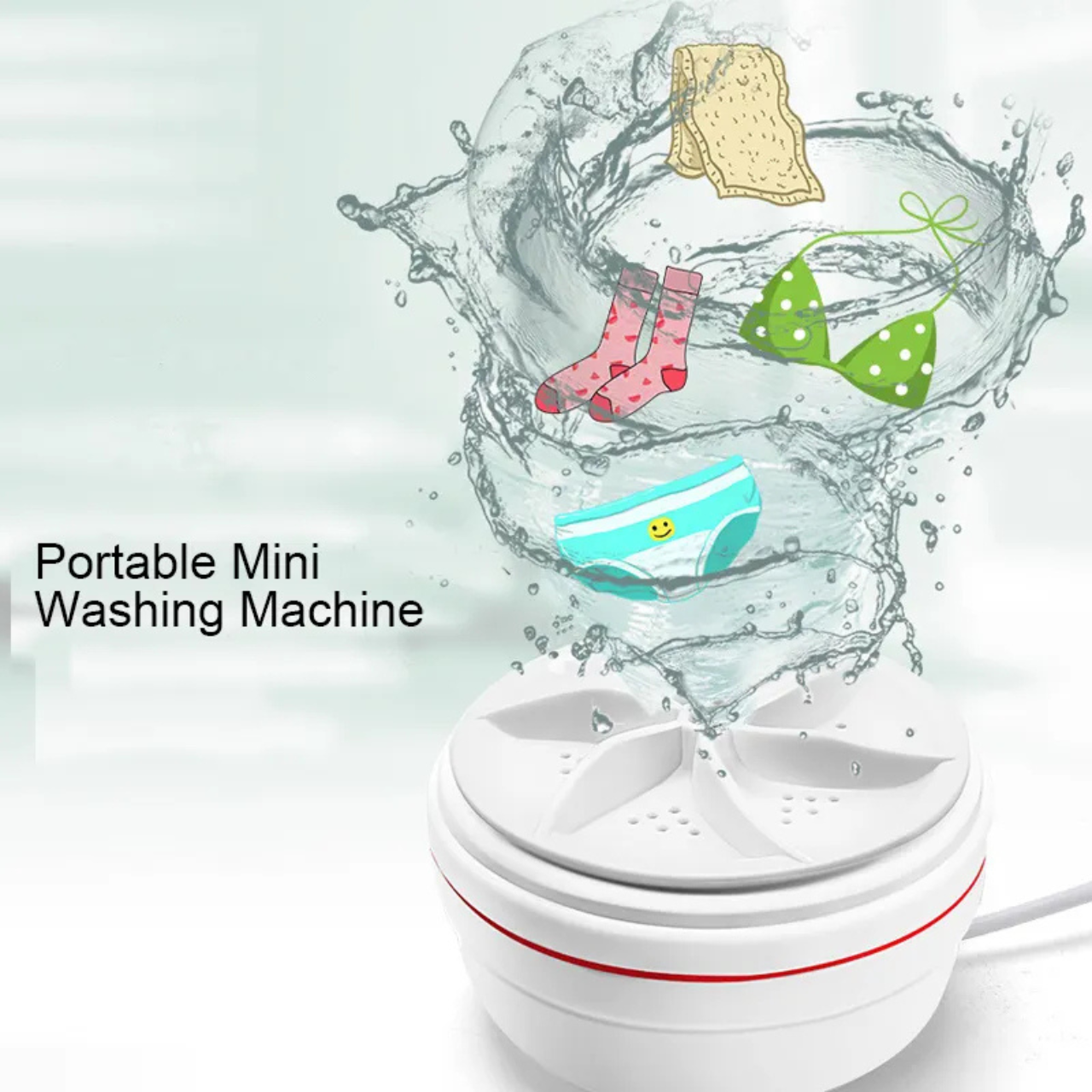 Portable Mini Folding Washing Machine