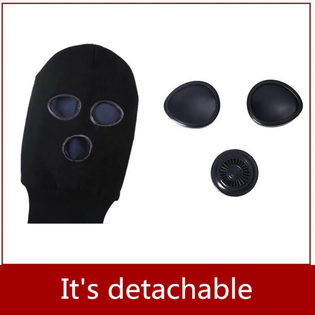 Winter Fleece Knitted Mask ā Windproof Warm Balaclava Cap