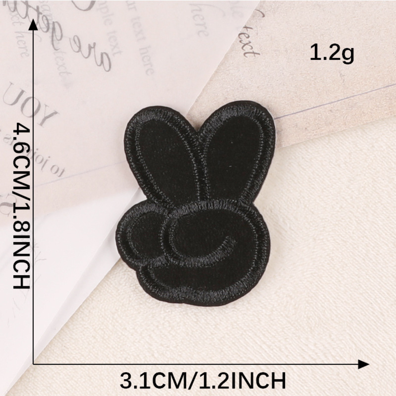 Self-Adhesive Letter Embroidery Patches: PU Leather Repair and Clothing Accessories for Jackets, Sofas