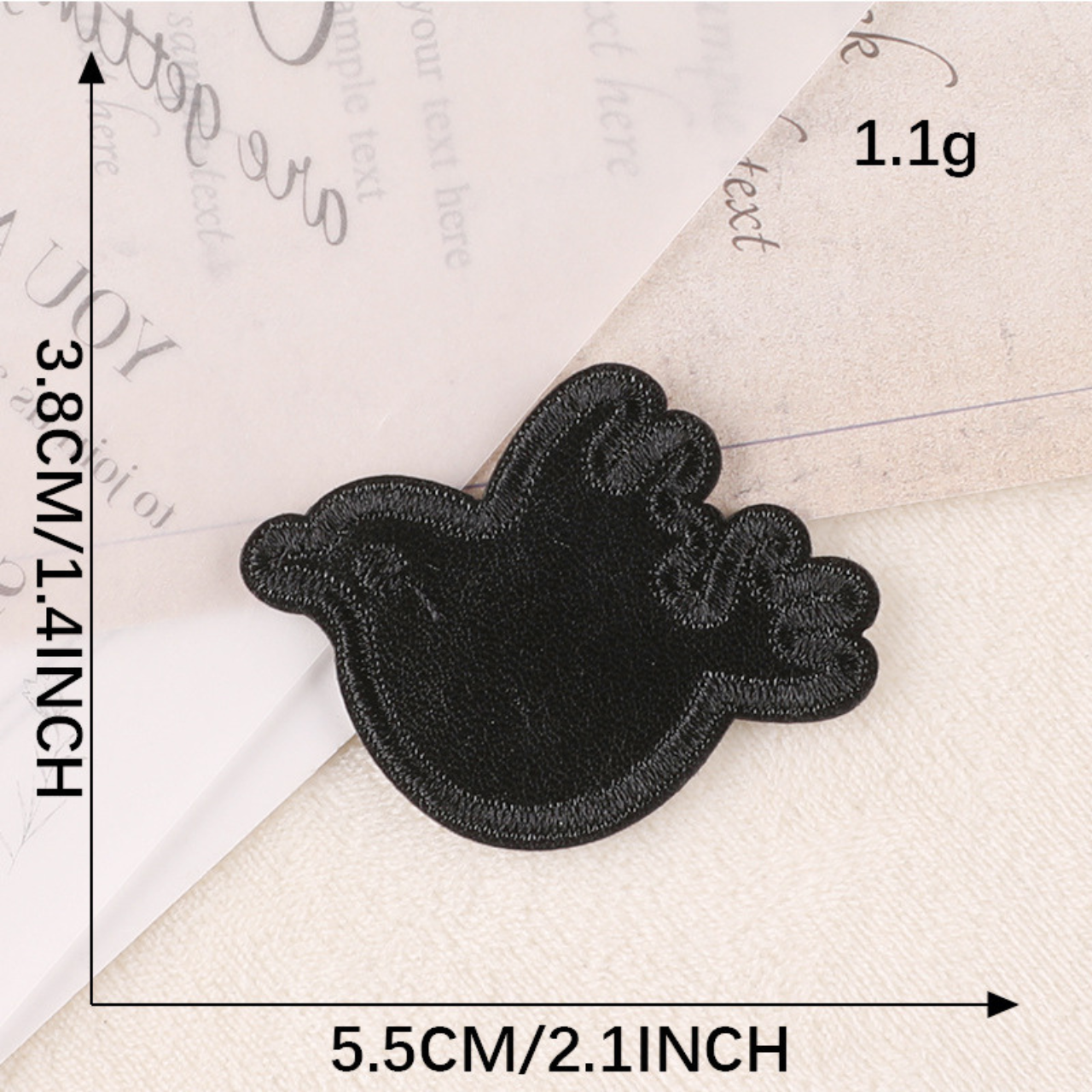 Self-Adhesive Letter Embroidery Patches: PU Leather Repair and Clothing Accessories for Jackets, Sofas