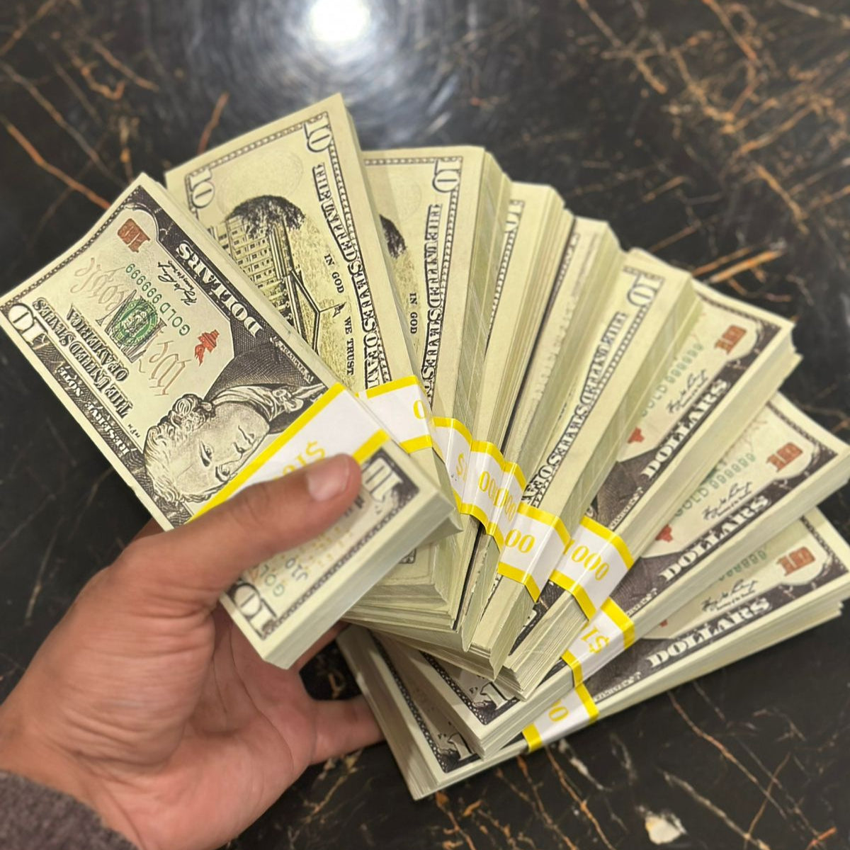 Fake Dollars ( 100 Notes in 1 Pack)