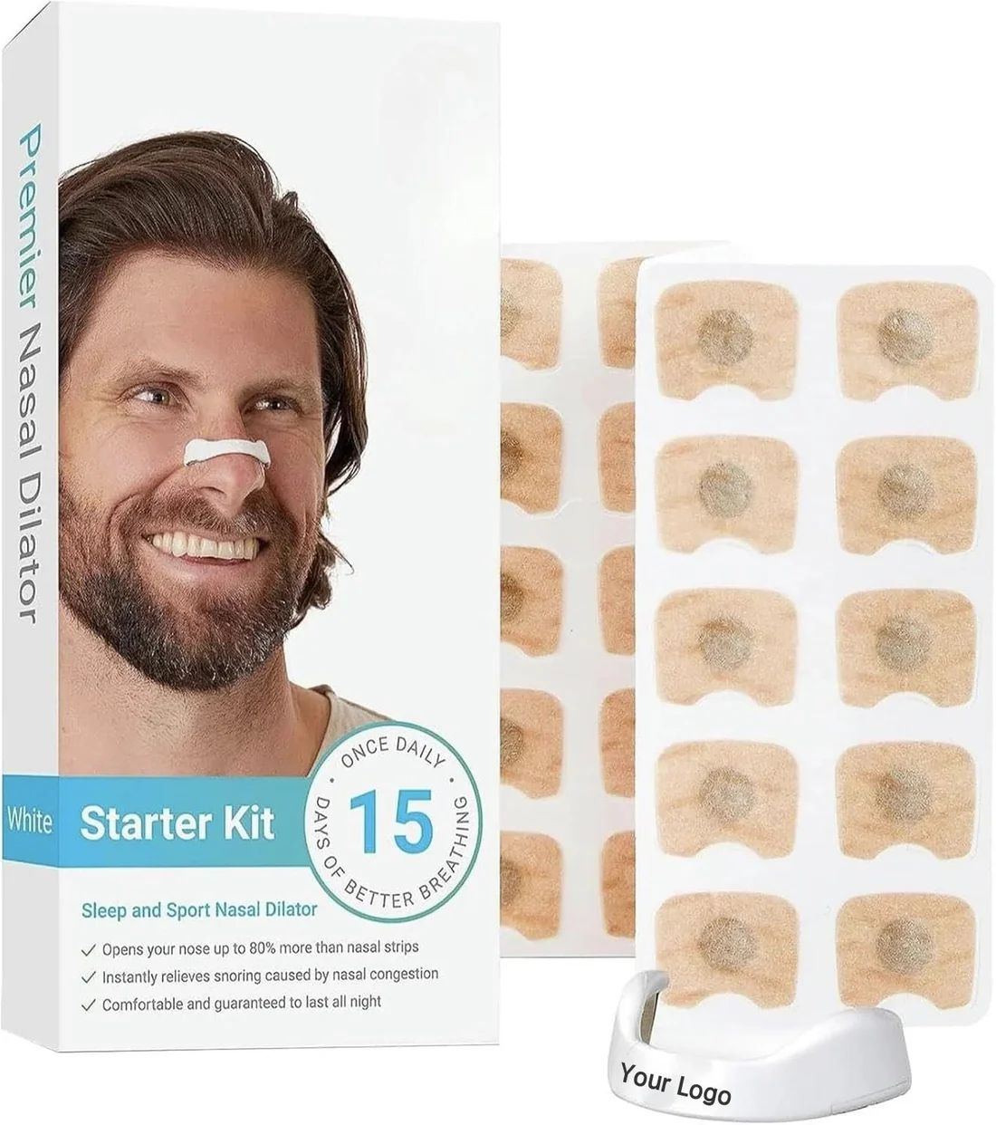 Magnetic Nasal Patch for Snoring Relief