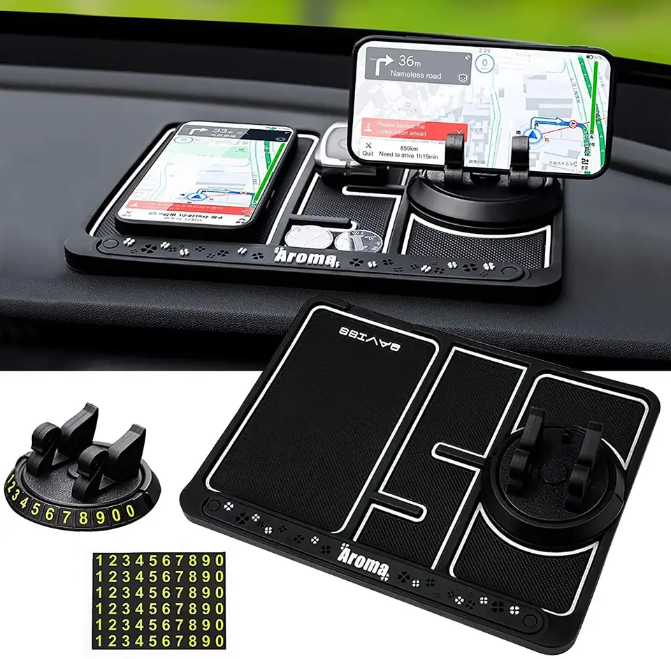 Phone Holder Car Dashboard Phone Mount Glow