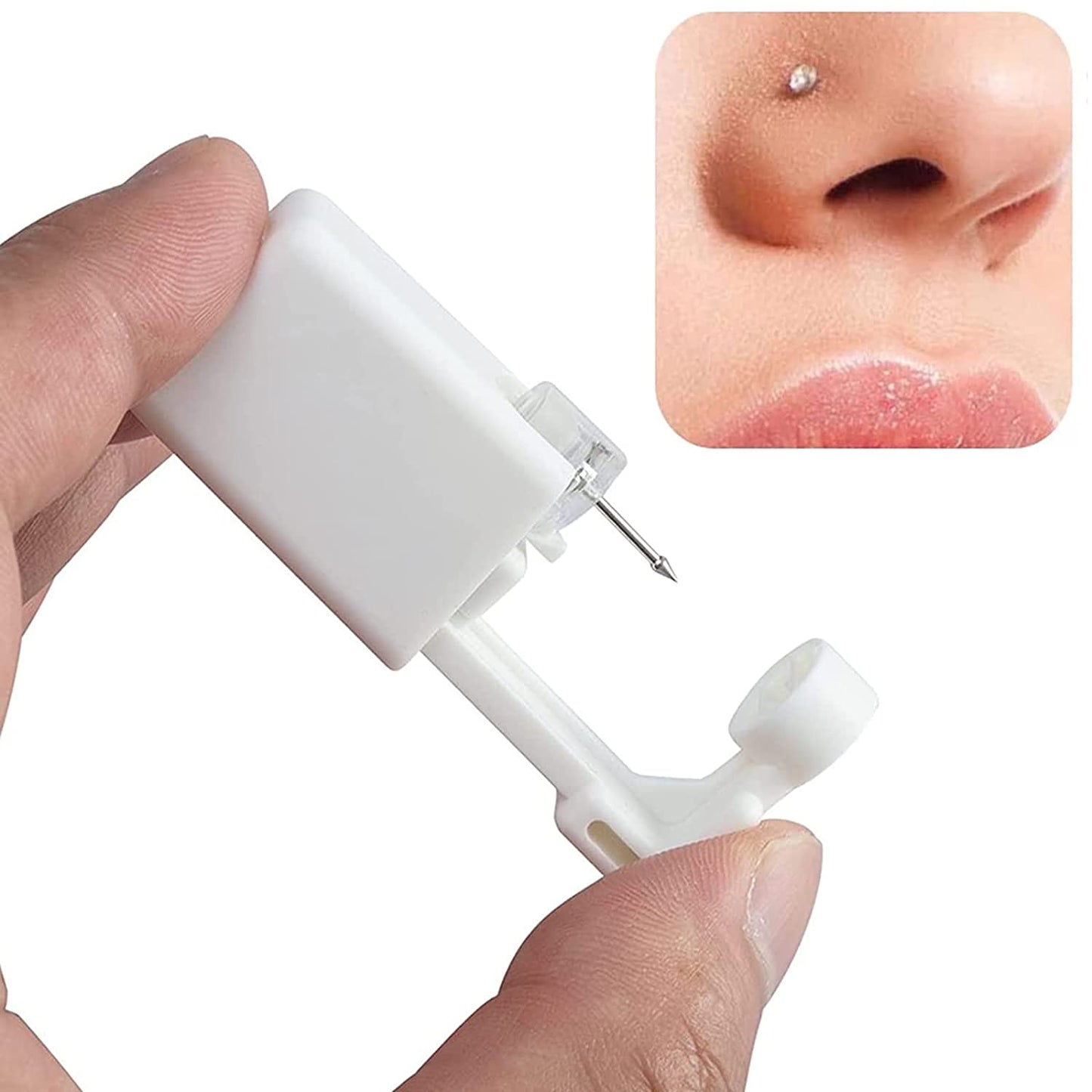Disposable Self Nose Piercing Gun Kit
