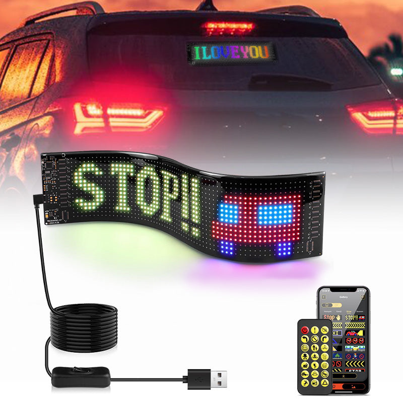 LED Matrix Pixel Panel for Cars Truck