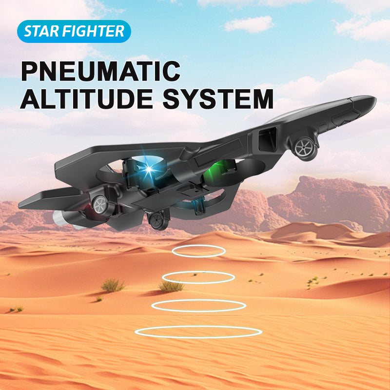 2.4G Stunt Remote Control Foam Fighter Airplane Toy With Light