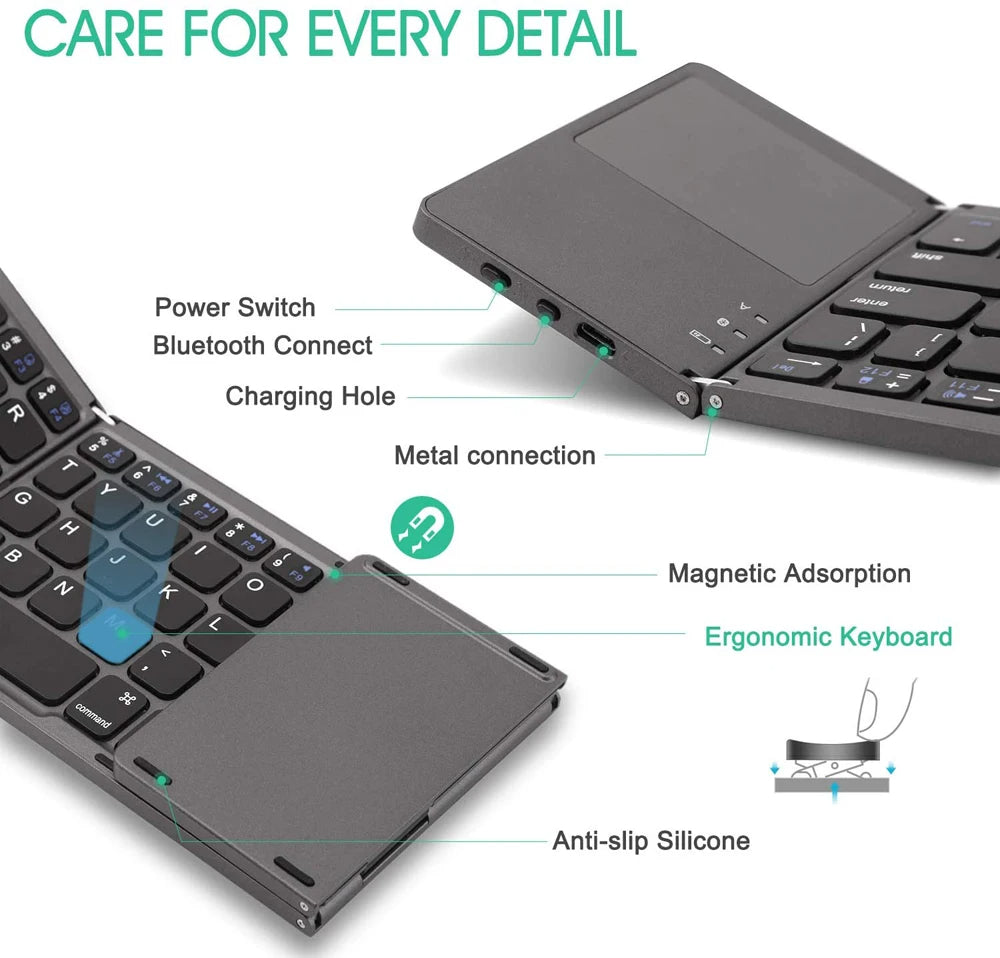 Wireless Keyboard Rechargeable