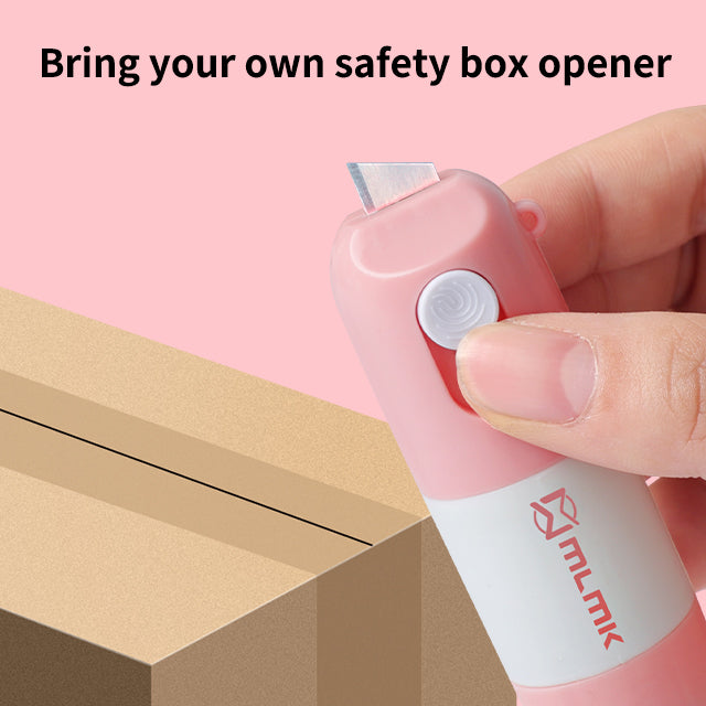 Thermal Paper Correction Fluid Meilunmeika All-in-one Express Receipt Secure Sealing Box Opener