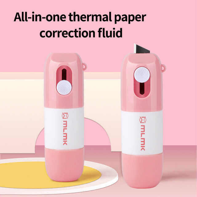 Thermal Paper Correction Fluid Meilunmeika All-in-one Express Receipt Secure Sealing Box Opener