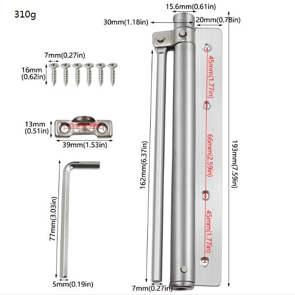 Automatic door closer
