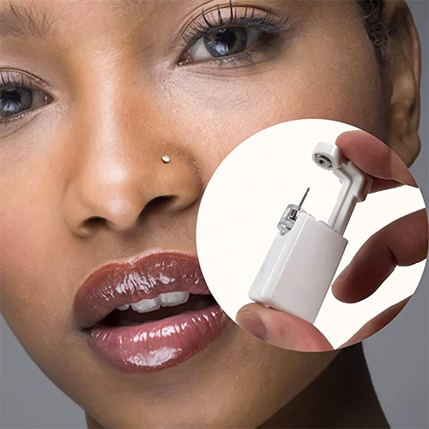 Disposable Self Nose Piercing Gun Kit