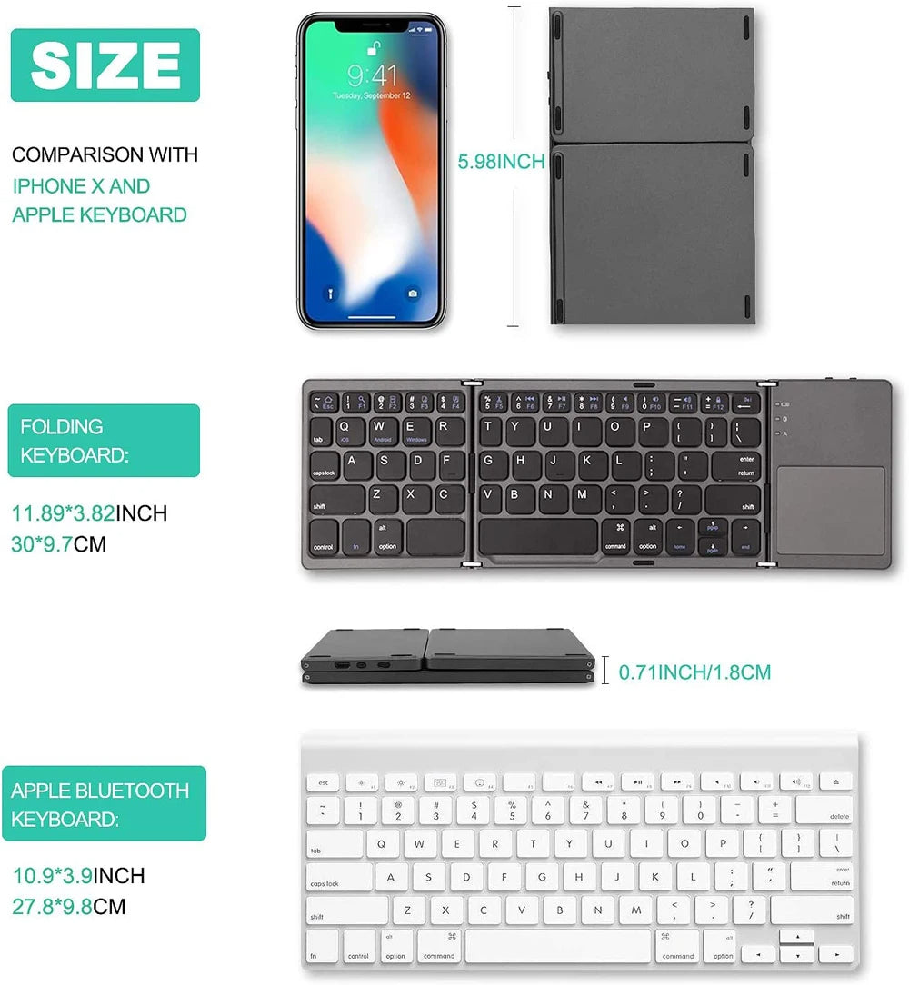Wireless Keyboard Rechargeable
