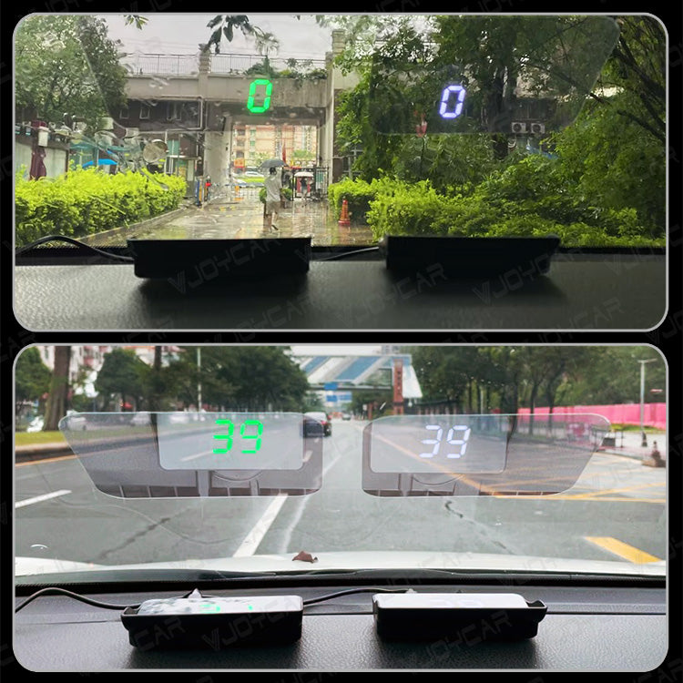 Head up Display on Car Wind Screen