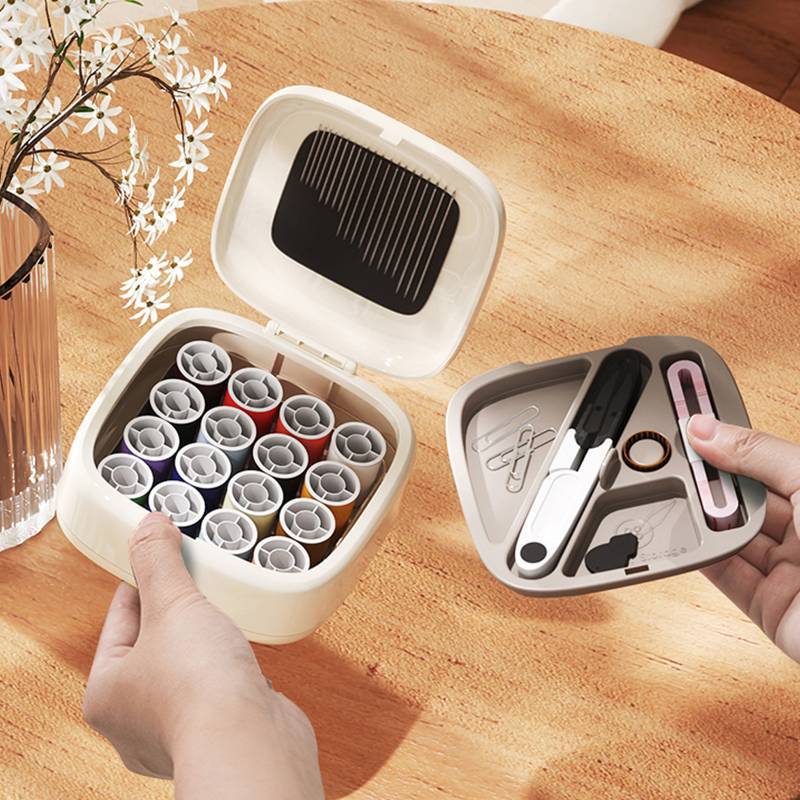 Portable Travel Small Magnetic Sewing Box