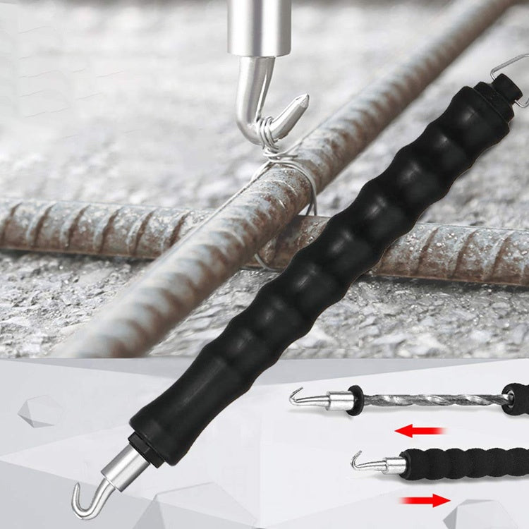 Wire Tie Hook Tool with Rubber Handle