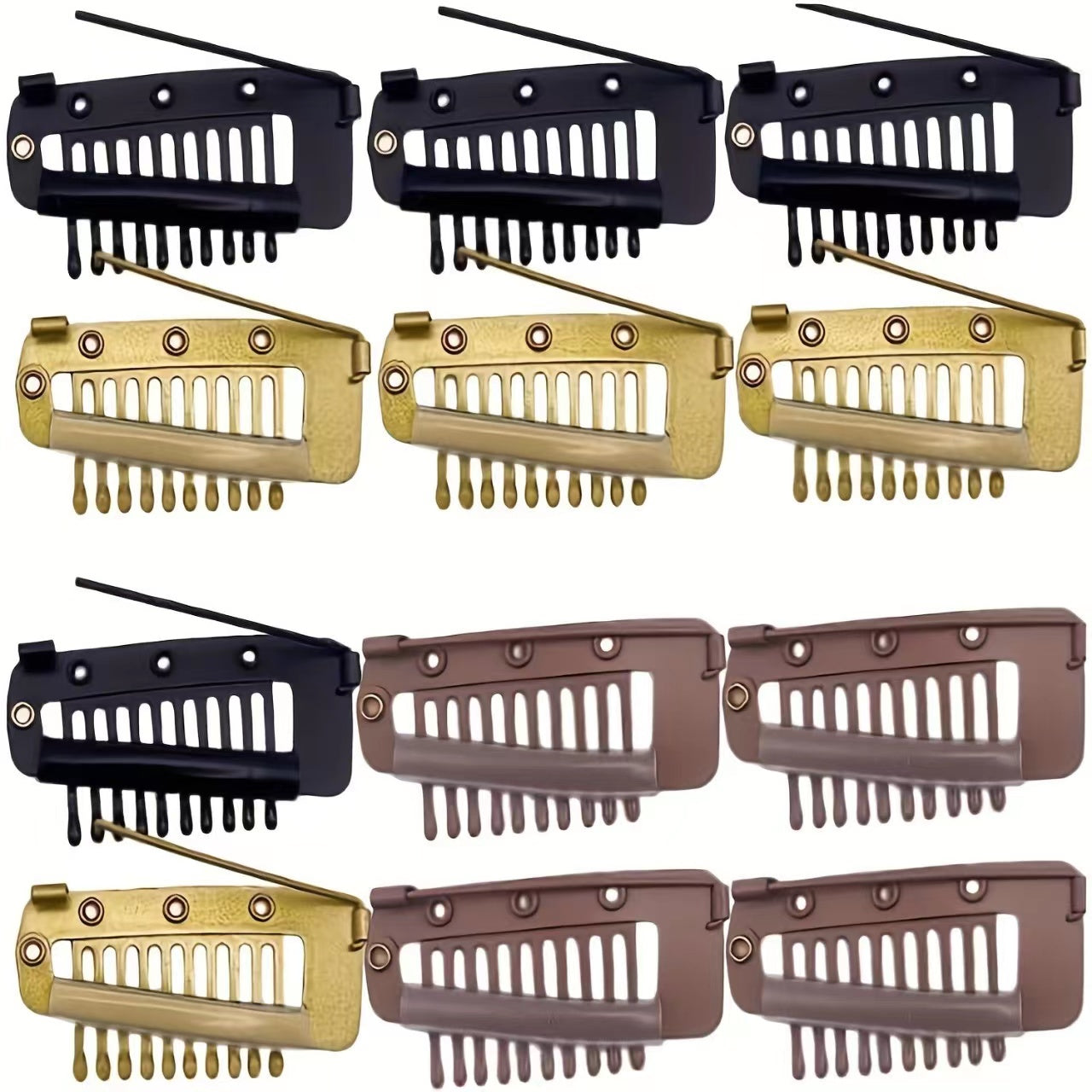 Hair Extensions Stainless Steel (Pack of 5 PCs)