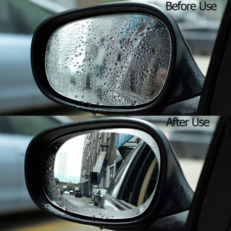Self-Adhesive Rearview Mirror