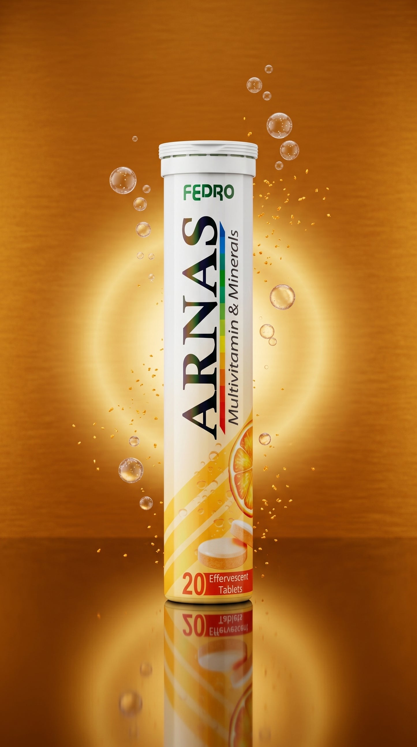 ARNAS Multivitamin & Minerals Effervescent Tablets