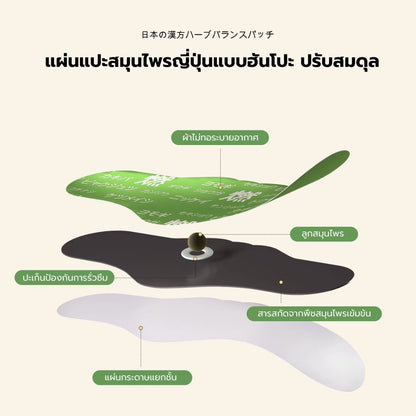 Lazy Person's Bar Navel Pills Light and Easy to Apply Moxibustion and Mugwort Navel Plaster