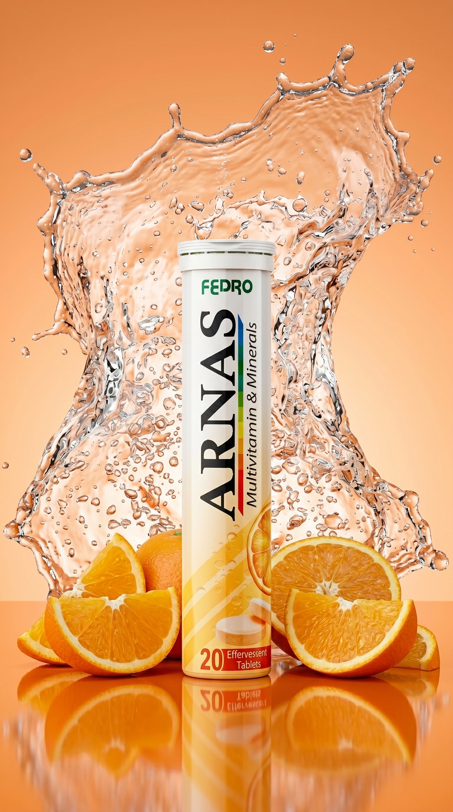 ARNAS Multivitamin & Minerals Effervescent Tablets