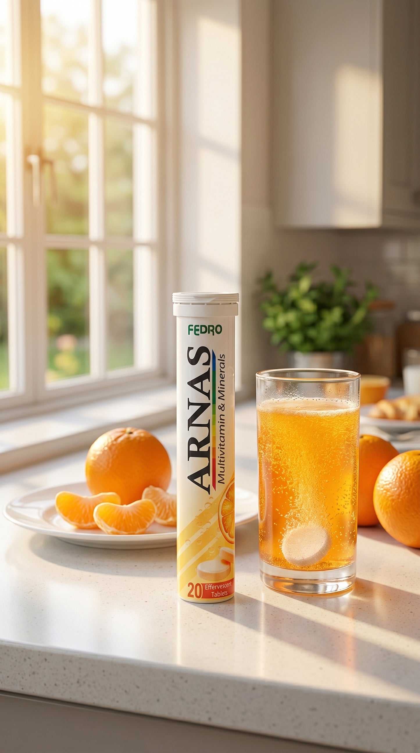 ARNAS Multivitamin & Minerals Effervescent Tablets
