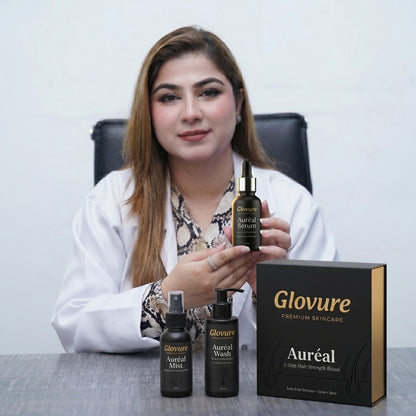 Aureal Hair Growth Kit – Shampoo, Spray & Serum for Stronger, Thicker Hair