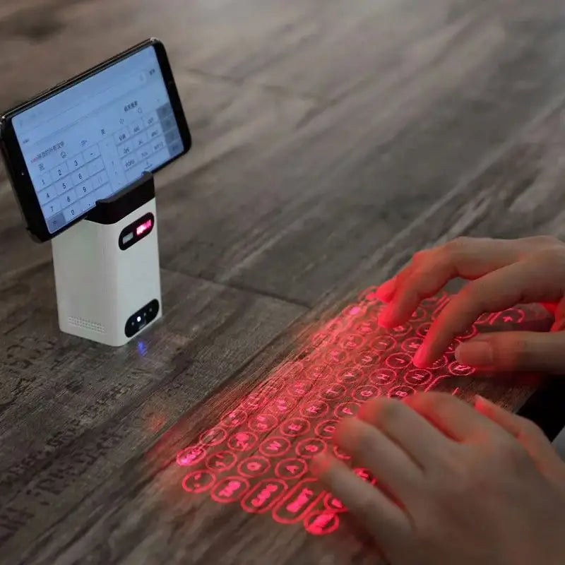 Wireless Laser Projection Keyboard