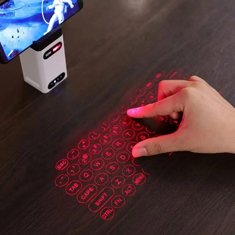 Wireless Laser Projection Keyboard