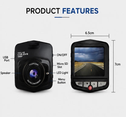 Full HD Car Dash Cam 1080P