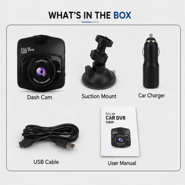 Full HD Car Dash Cam 1080P