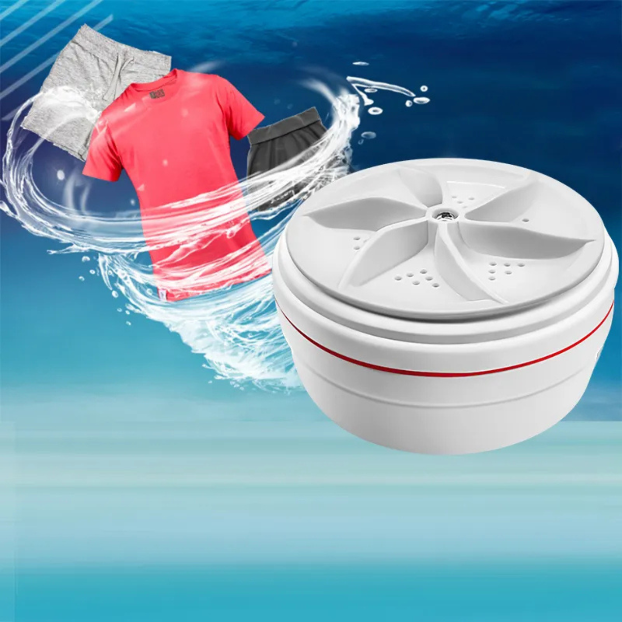 Portable Mini Folding Washing Machine