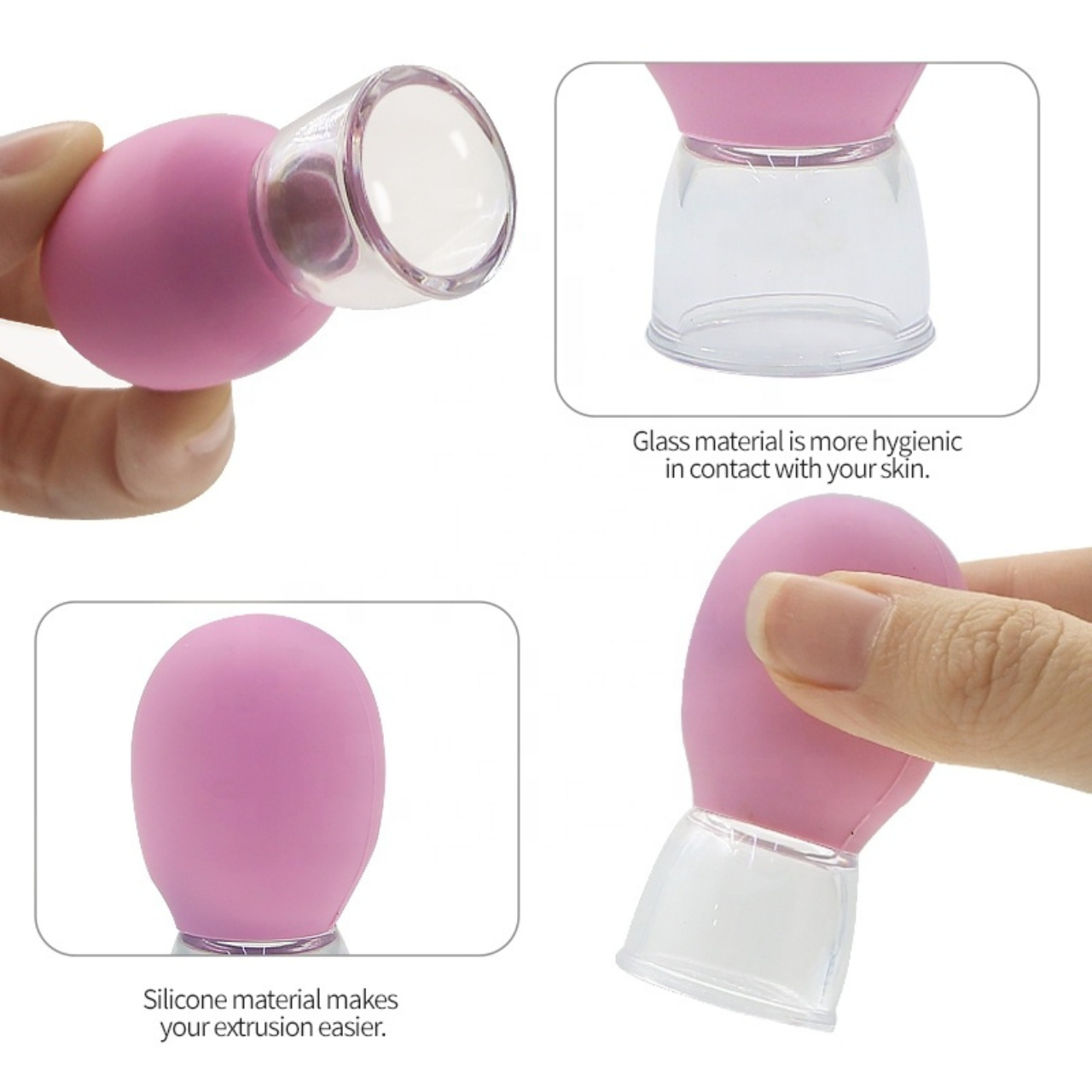 Silicone Guasha Cupping Therapy Massage Cups (1 PC)