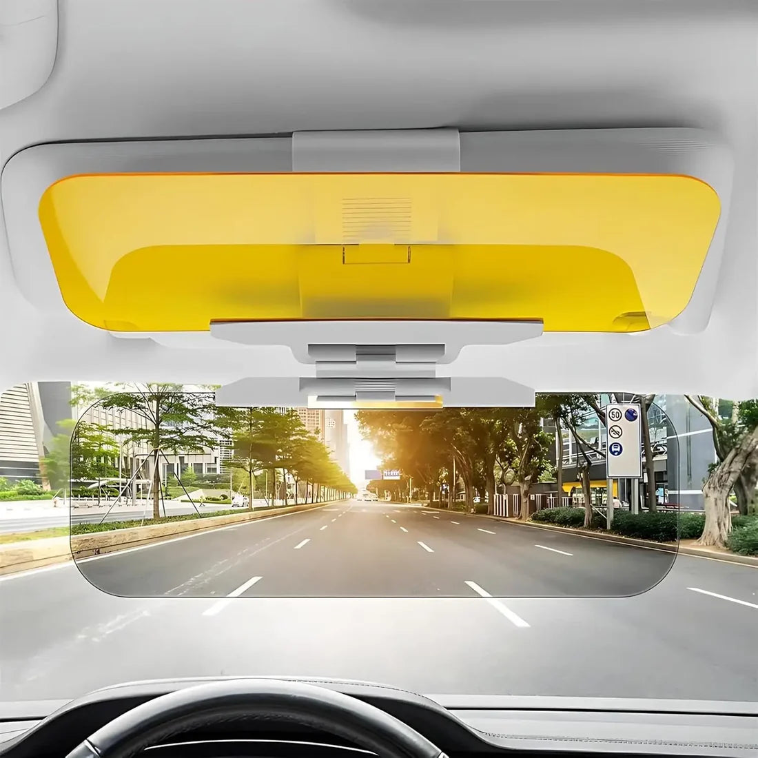 Visor Shield  — Day & Night Anti-Glare Protection