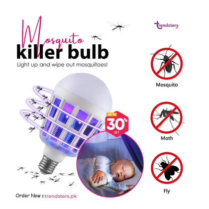 Mosquito killer bulb