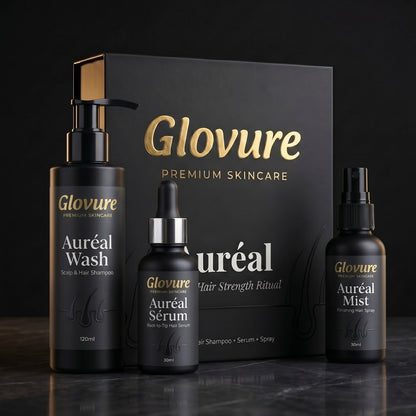 Aureal Hair Growth Kit – Shampoo, Spray & Serum for Stronger, Thicker Hair