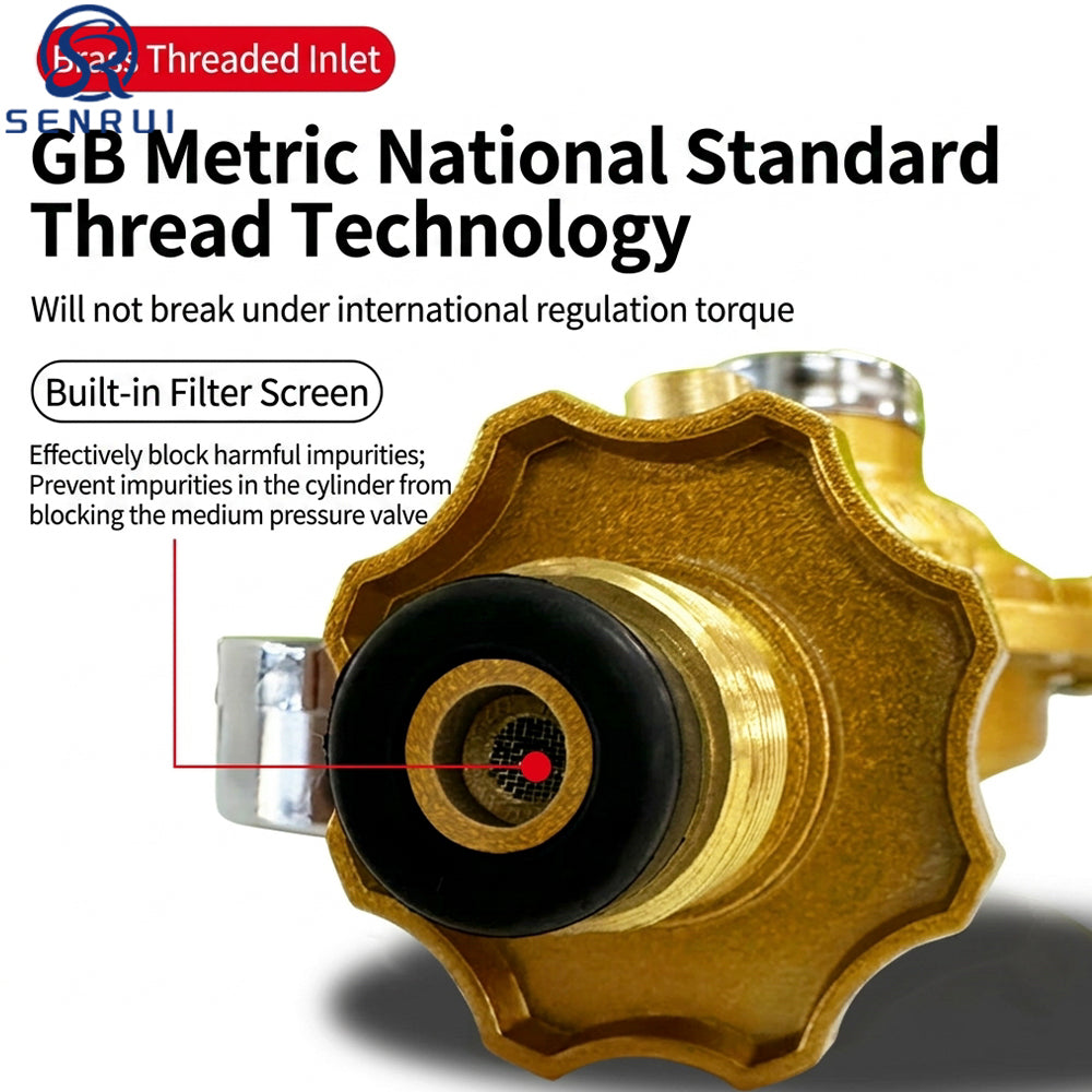 Safety Leak-Proof Gas Regulator Pressure